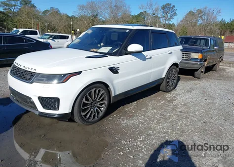 2018 Land Rover Range Rover Sport Hse Td6 from USA, damaged, VIN SALWR2RK3JA400736